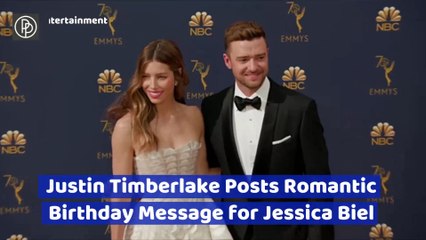 Justin Timberlake Posts Romantic Birthday Message for Jessica Biel
