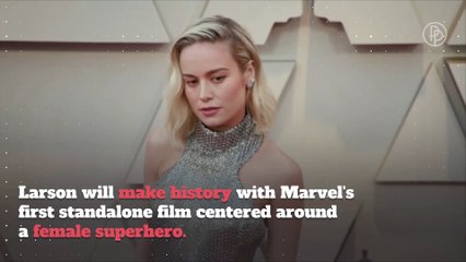 Brie Larson Gets Emotional at 'Captain Marvel' Premiere