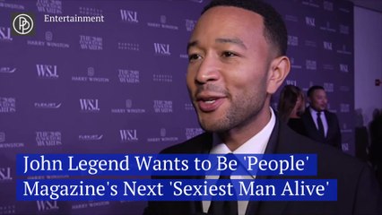 John Legend Wants to Be 'People' Magazine's Next 'Sexiest Man Alive'