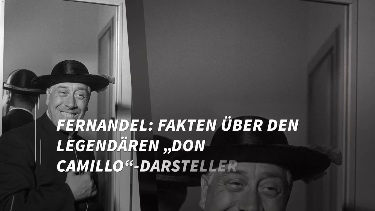 Fernandel: Fakten über den legendären „Don Camillo“-Darsteller