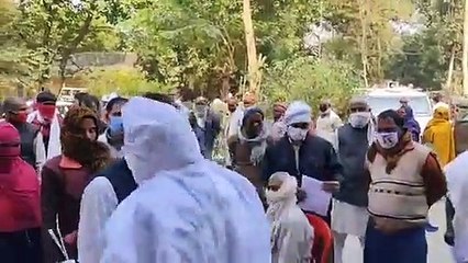 समाधान दिवस में लगे शिविर में 168 जांच में 25 फरियादी मिले कोरोना पॉजिटिव