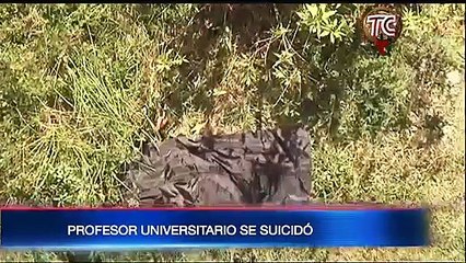 Profesor universitario se suicidó en el norte de Quito