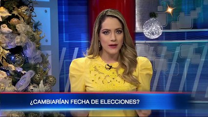 Podrían cambiar las fechas para las elecciones