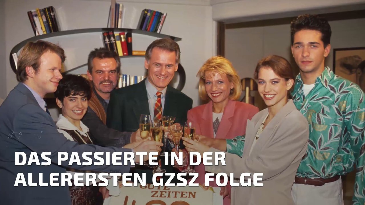 Das passierte in der allerersten GZSZ Folge
