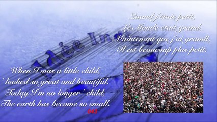 TOO MUCH PEOPLE ON THIS LITTLE EARTH !