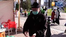 مجتمع: حملات التوعية ضد  كورونا تنتقل إلى الشارع لإستقطاب المواطنين