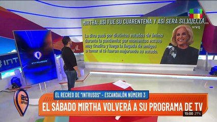 Los detalles del regreso de Mirtha Legrand a la TV