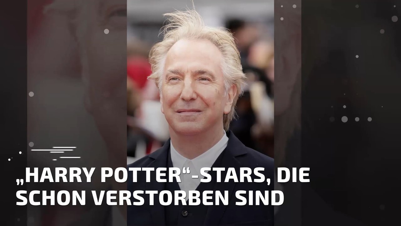 „Harry Potter“-Stars, die schon verstorben sind