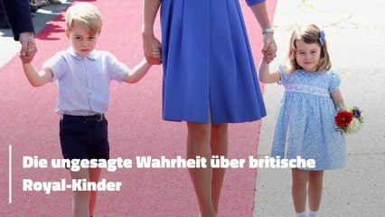 Die ungesagte Wahrheit über britische Royal-Kinder