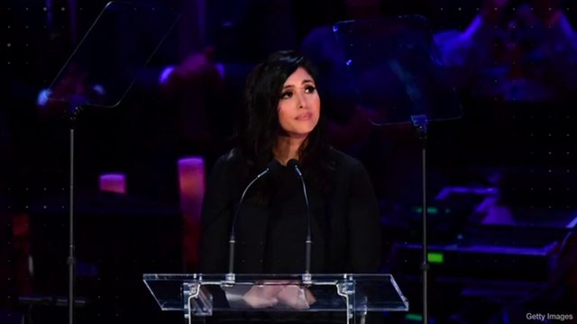 Bei Kobe Bryants Trauerfeier: Emotionale Worte von Witwe Vanessa Bryant