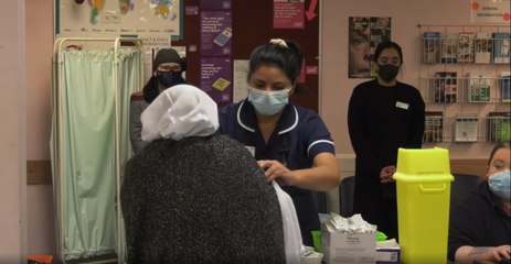 First Calderdale resident receives the Covid-19 vaccine