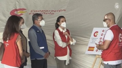 La reina Letizia se adentra en la Honduras más castigada por los huracanes