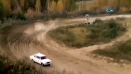 Yarış pistinde korkunç kaza