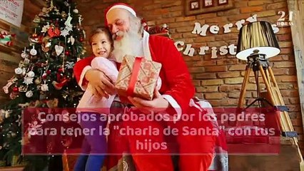Consejos aprobados por los padres para que "Santa hable" con sus hijos