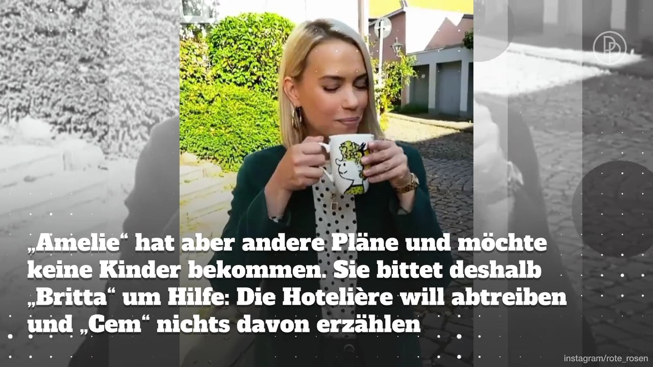 „Rote Rosen“: „Amelie“ ist schwanger