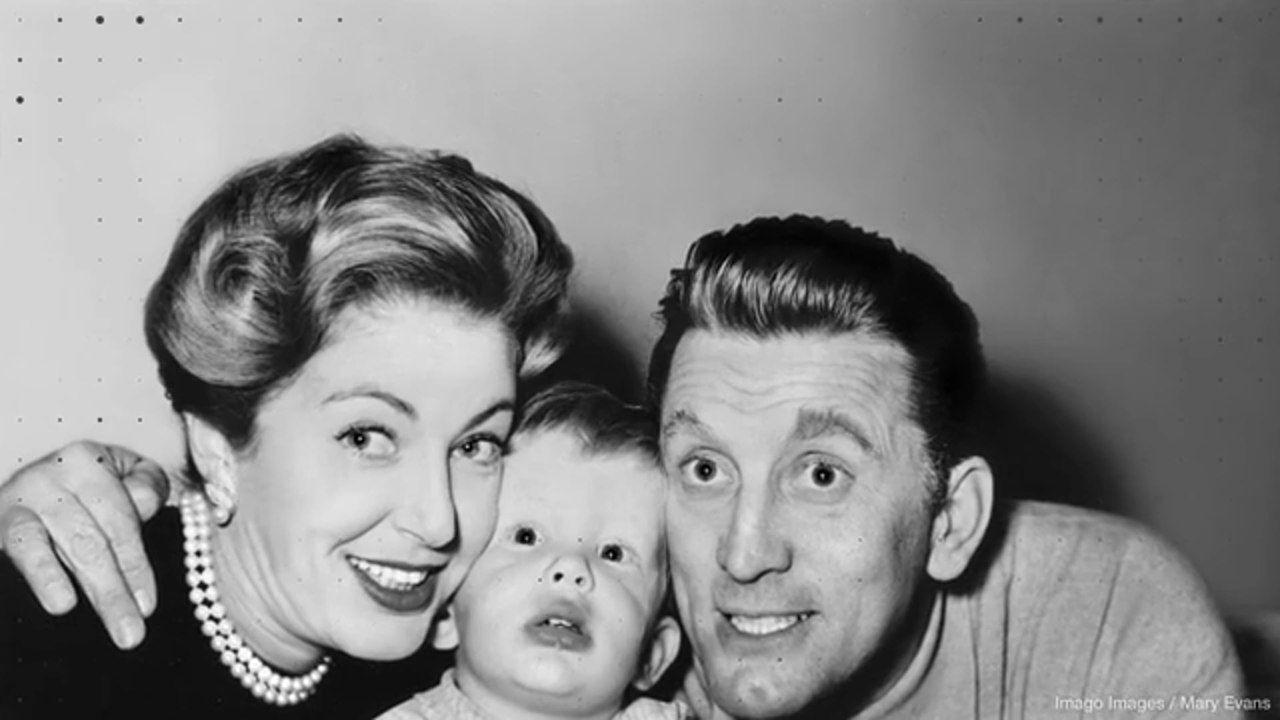 Das ist Kirk Douglas' Familie
