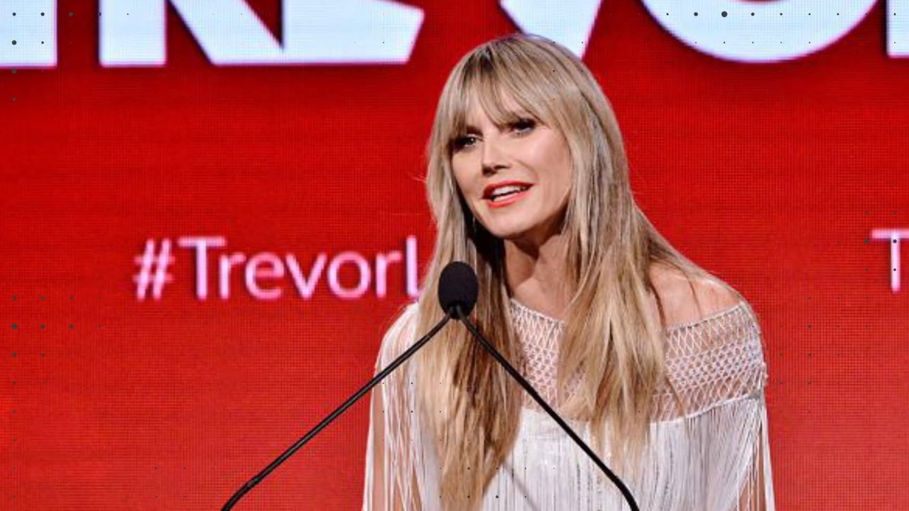 Sexy Einblick: Heidi Klum oben und unten ohne