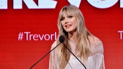 Sexy Einblick: Heidi Klum oben und unten ohne