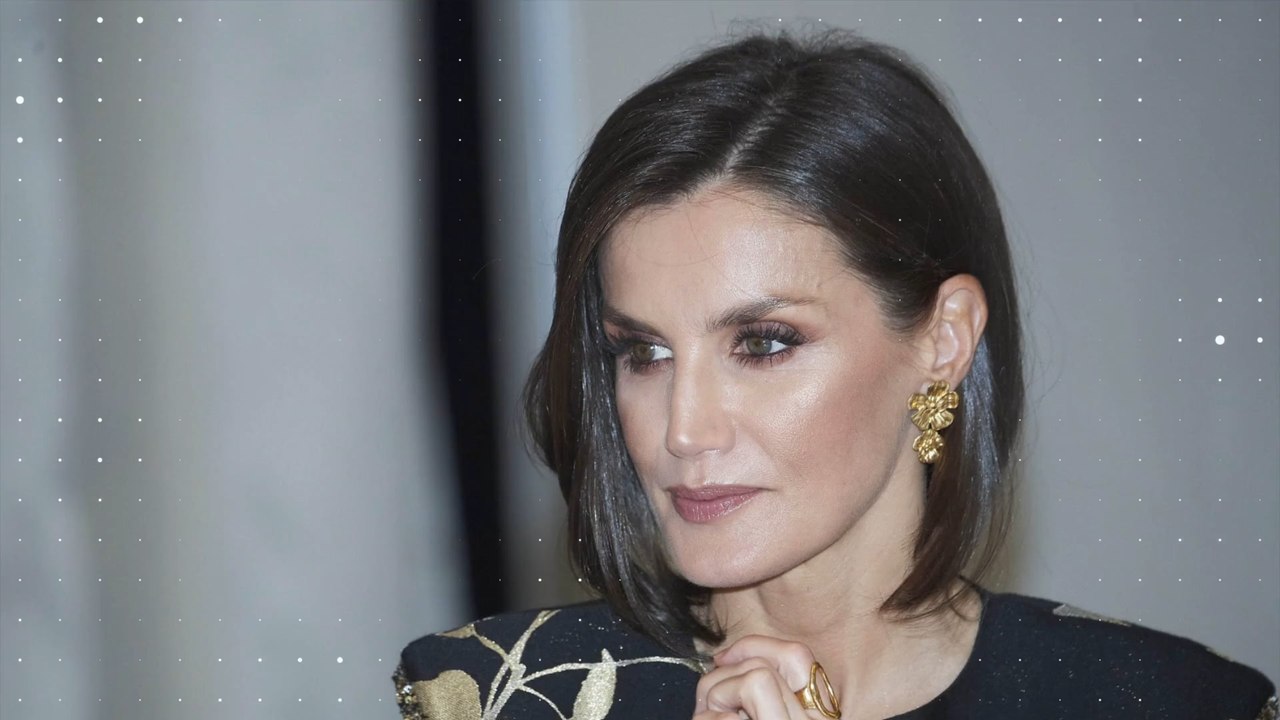 Königin letizia: raffinierter fake-bob und traumhaftes kleid