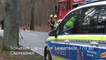 Brandenburg - Schwerer Unfall auf Landstraße bei Oberkrämer-Sommerswalde, Fahrzeugführer verbrennt