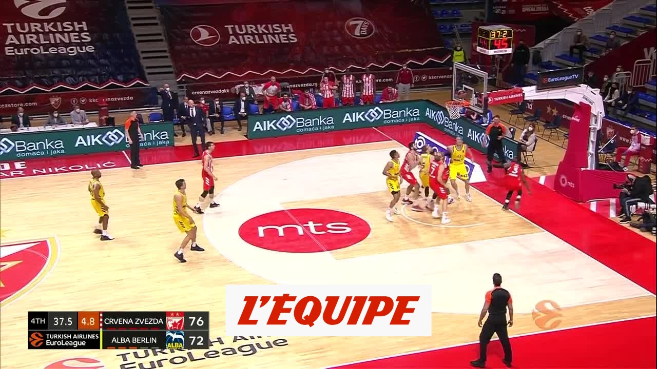 Le résumé d'Etoile Rouge Belgrade-Alba Berlin - Basket - Euroligue - 14e j.