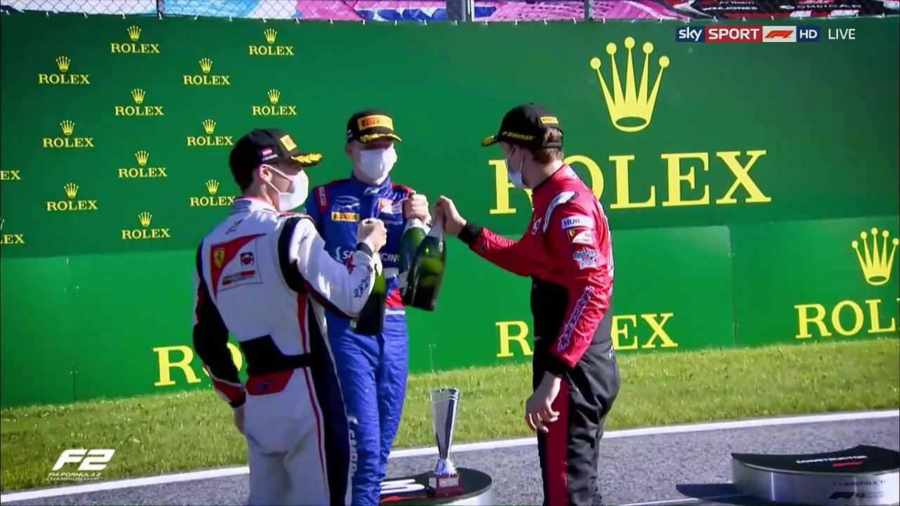 F2 2020 Österreich Rennen 2 Teil1