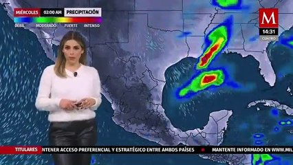 Pamela Longoria nos da el pronóstico del tiempo para este  martes 15de diciembre