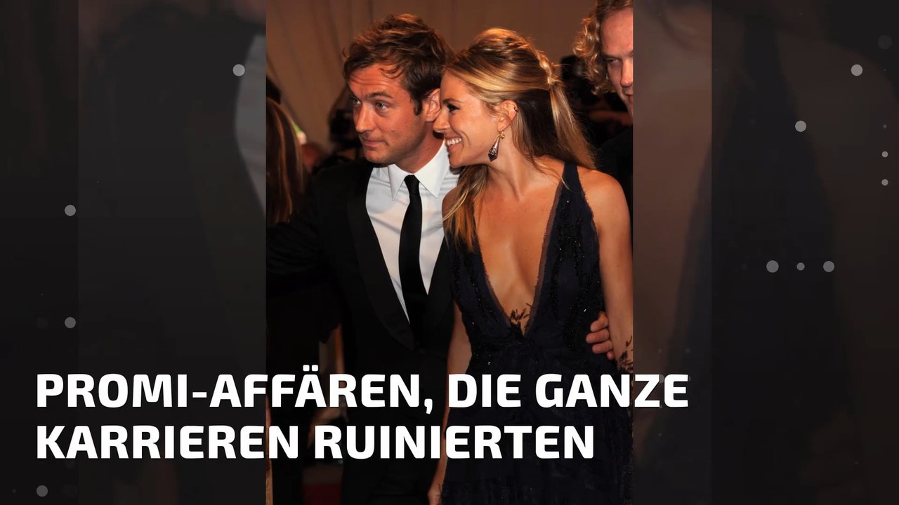 Promi-Affären, die ganze Karrieren ruinierten