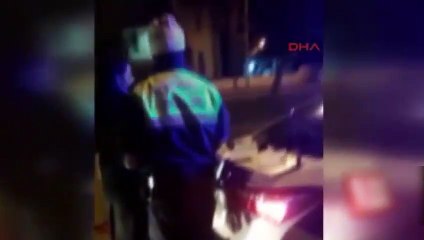 Alkollü kadın doktordan polislere tehdit!