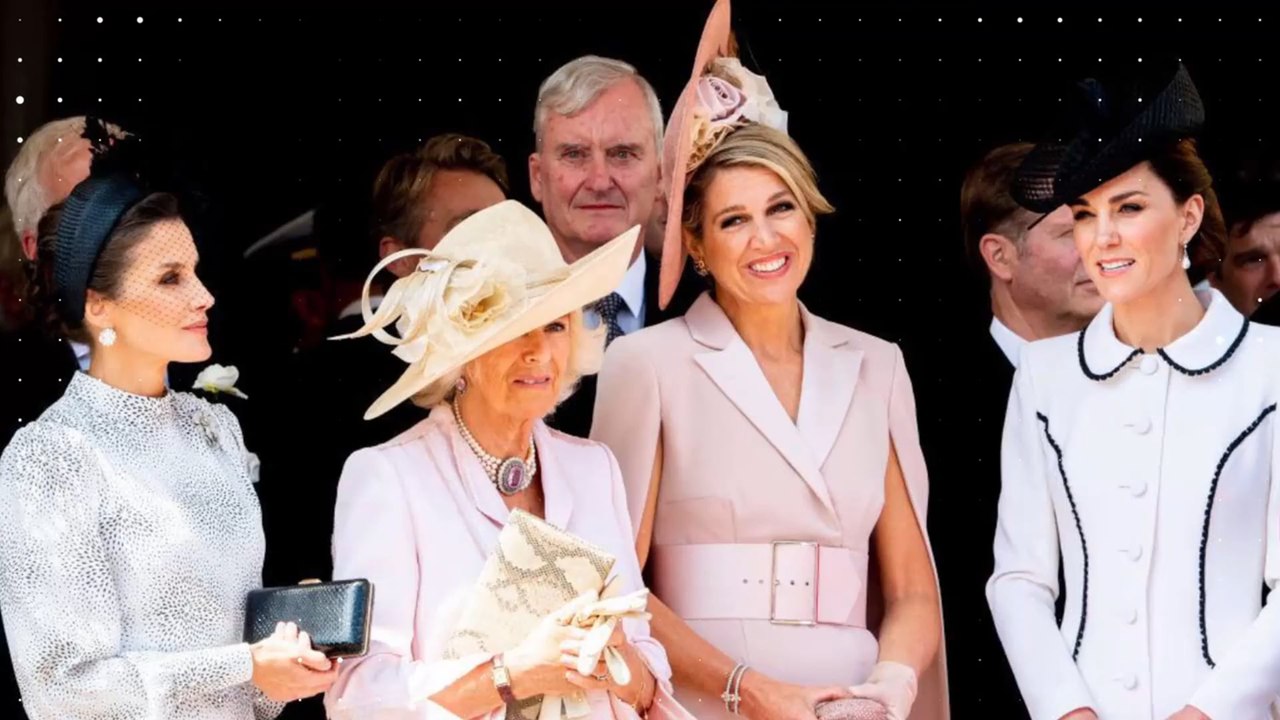 Kate, Máxima und Letizia: Ihre schönen Looks der Order of the Garter-Zeremonie