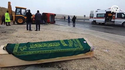 Malatya'da yolcu midibüsü devrildi: 7 ölü, 15 yaralı