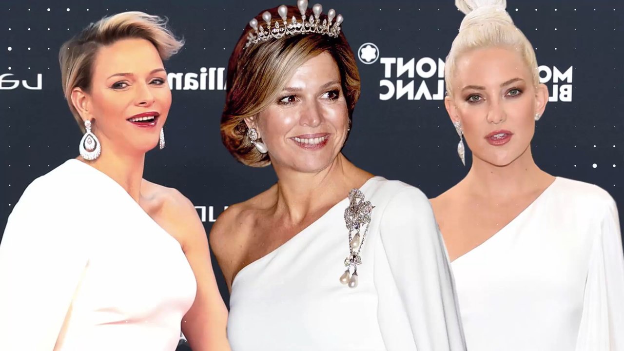 Styleduell: Cindy, Kate, Máxima & Charlène im gleichen Dress