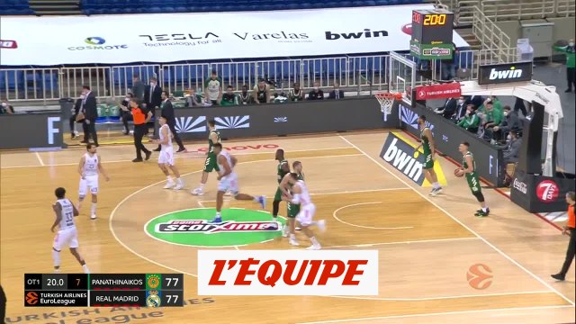 Le résumé de Panathinaïkos Athènes - Real Madrid - Basket - Euroligue - 14e j.