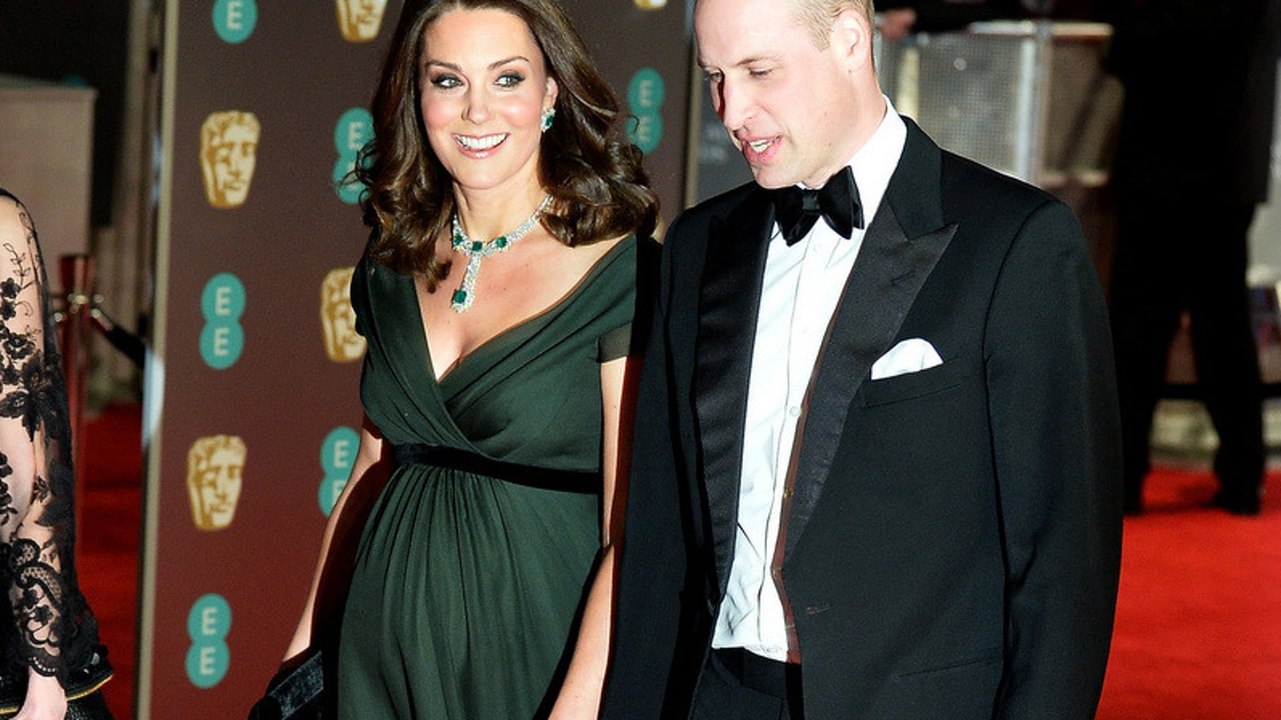 Prinz William und Herzogin Kate kommen zu den BAFTAs