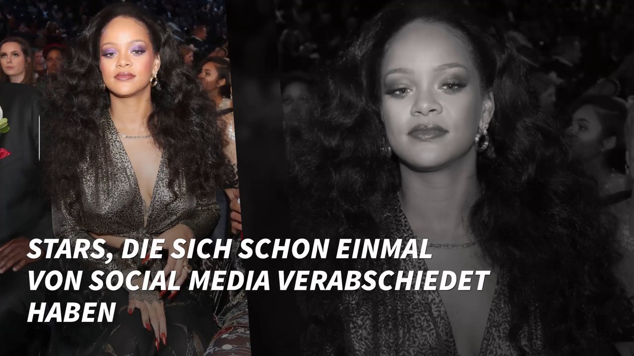 Stars, die sich schon einmal von Social Media verabschiedet haben
