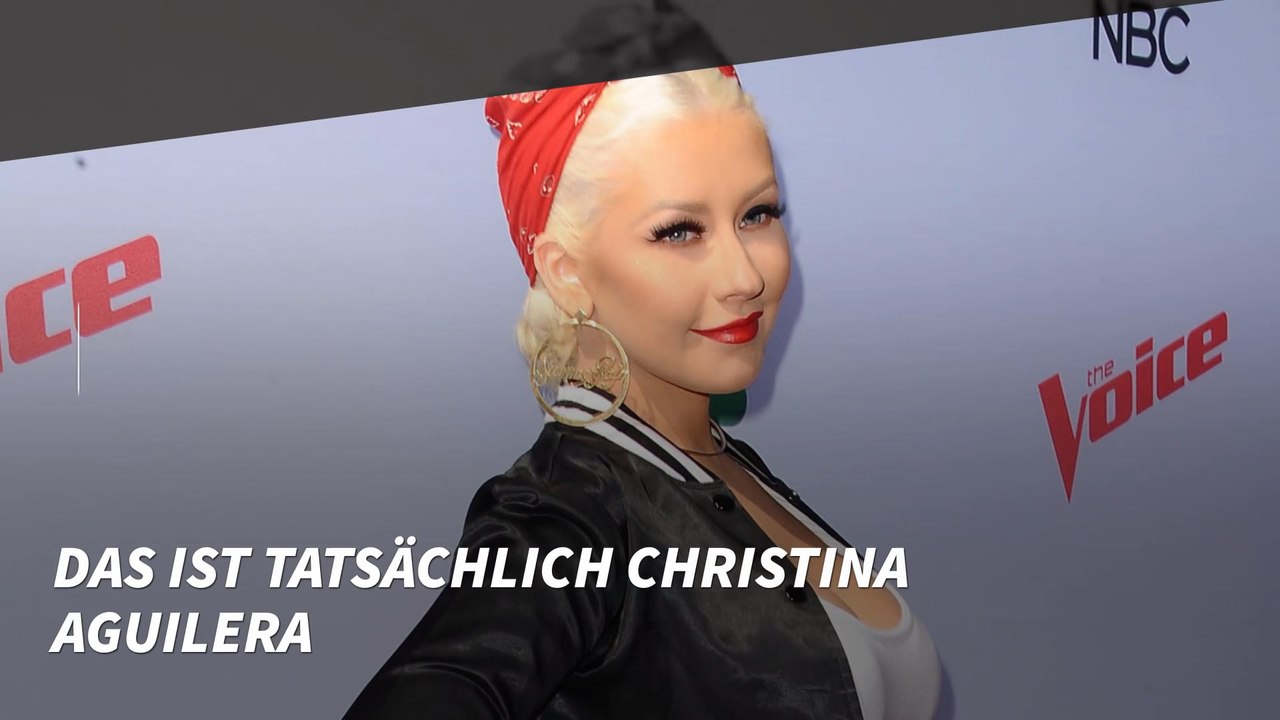 DAS ist tatsächlich Christina Aguilera