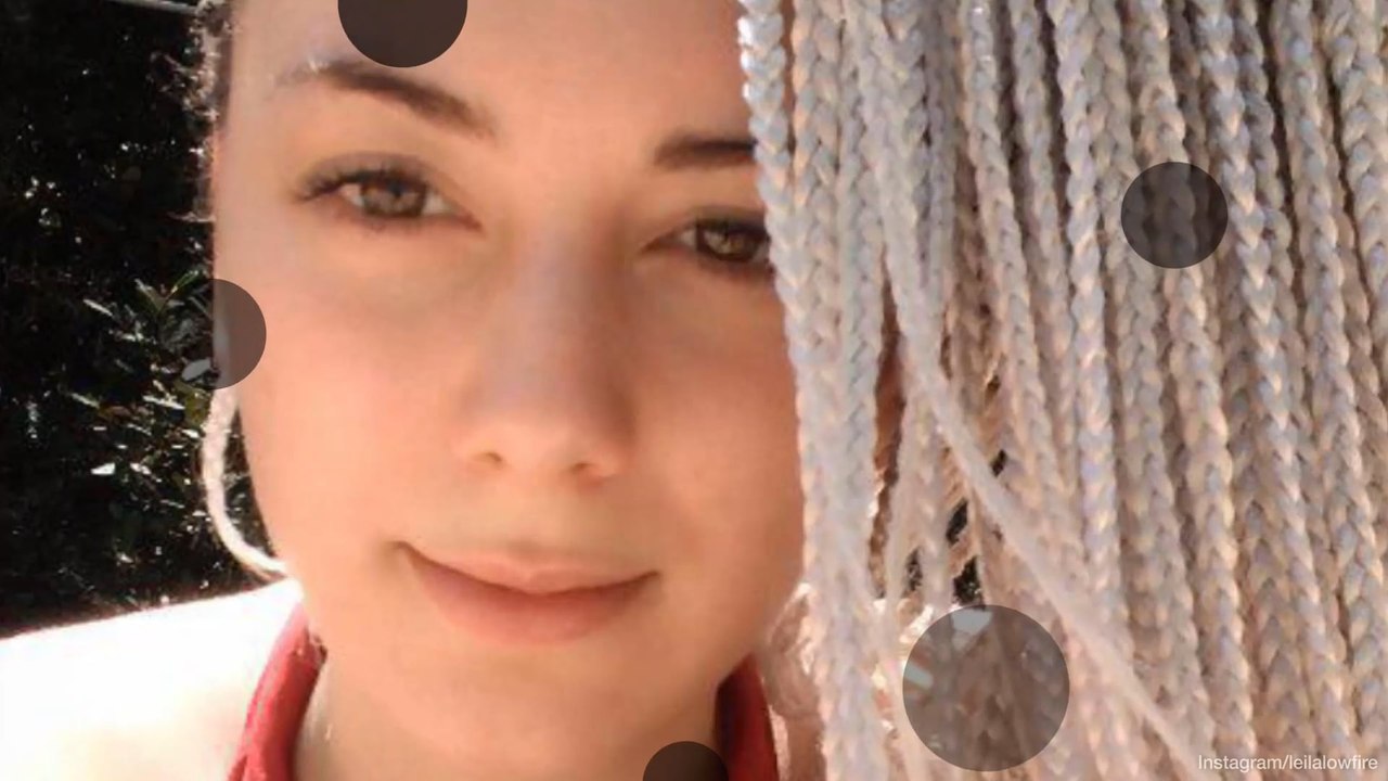 Leila Lowfire als Blondine mit Rastazöpfen: Hier erkennt man sie nicht wieder