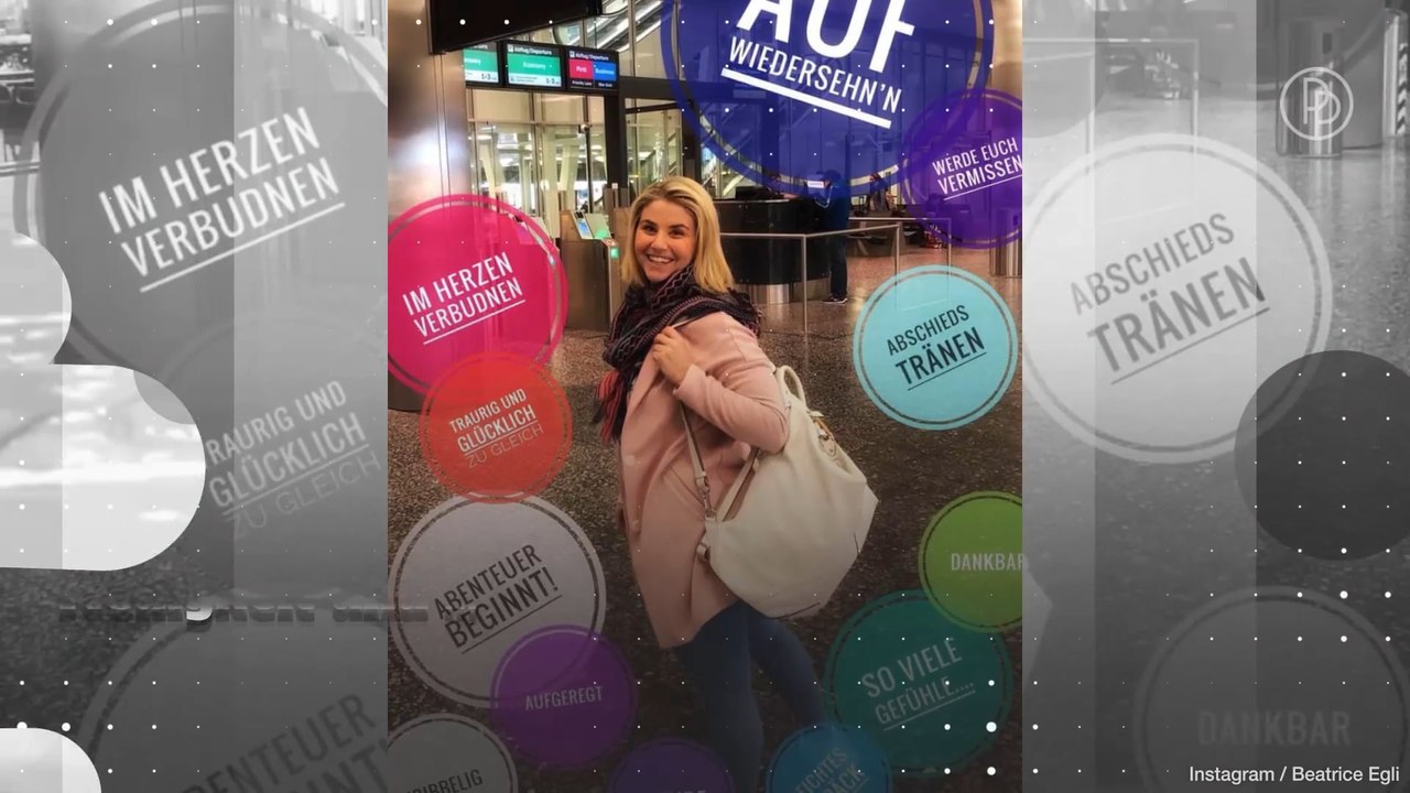 Beatrice Egli verabschiedet sich