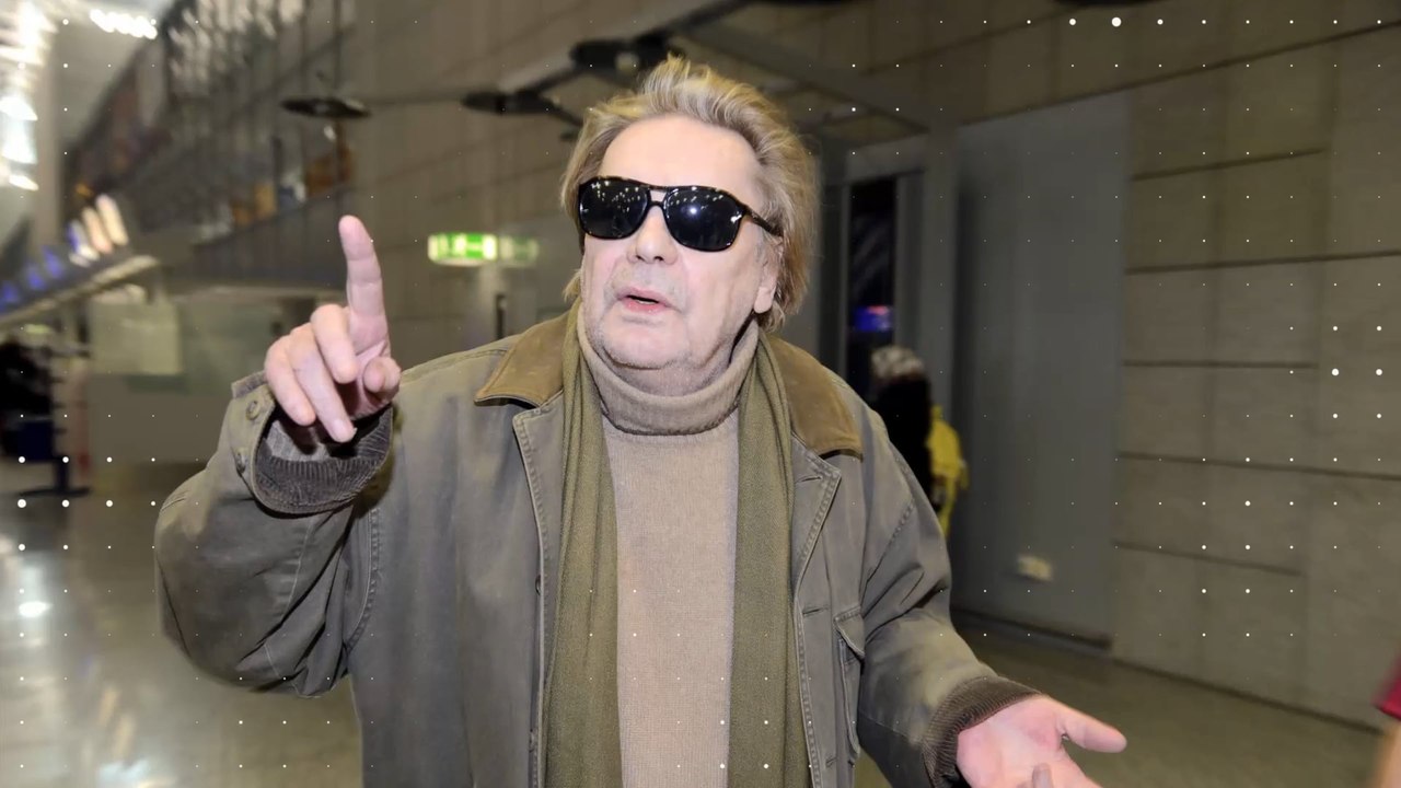 Helmut Berger liegt im Krankenhaus