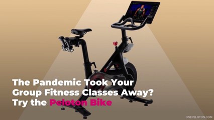 The Pandemic Took Your Group Fitness Classes Away? Try the Peloton Bike