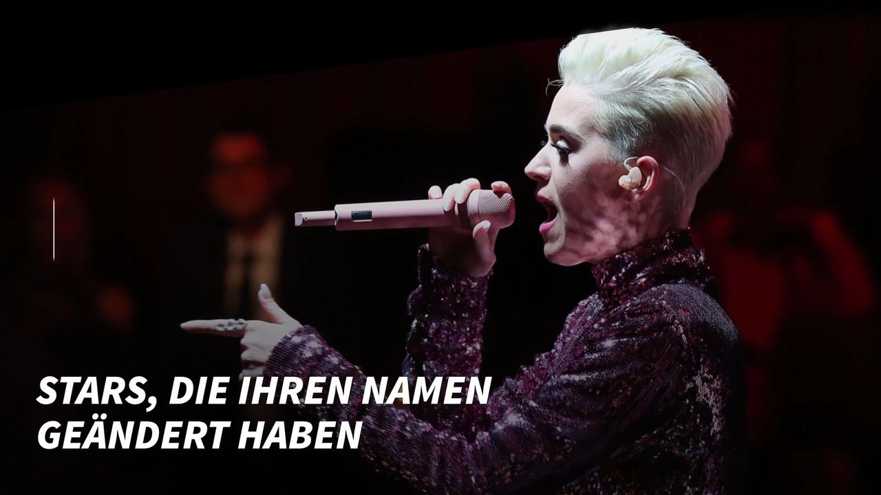 Stars, die ihren Namen geändert haben