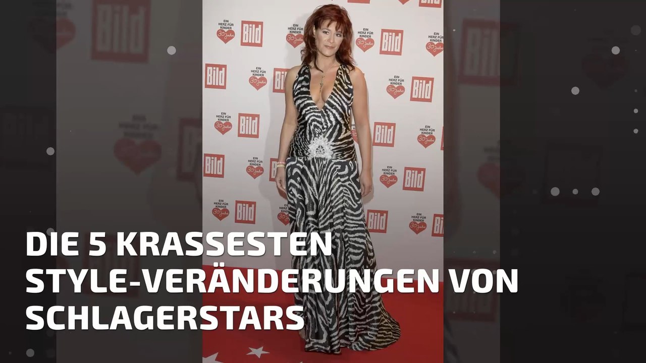 Die 5 krassesten style-veränderungen von schlagerstars