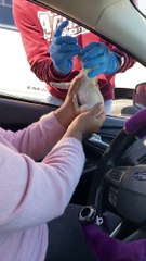 Boy Cries over Puppy's Vaccination
