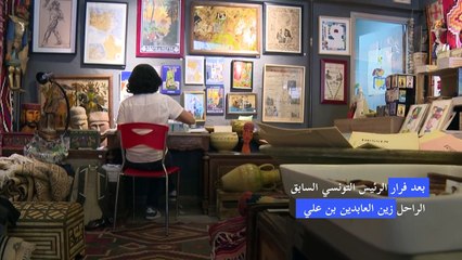 رسوم القط ويليس الكاريكاتورية تلخص تاريخ تونس منذ الثورة