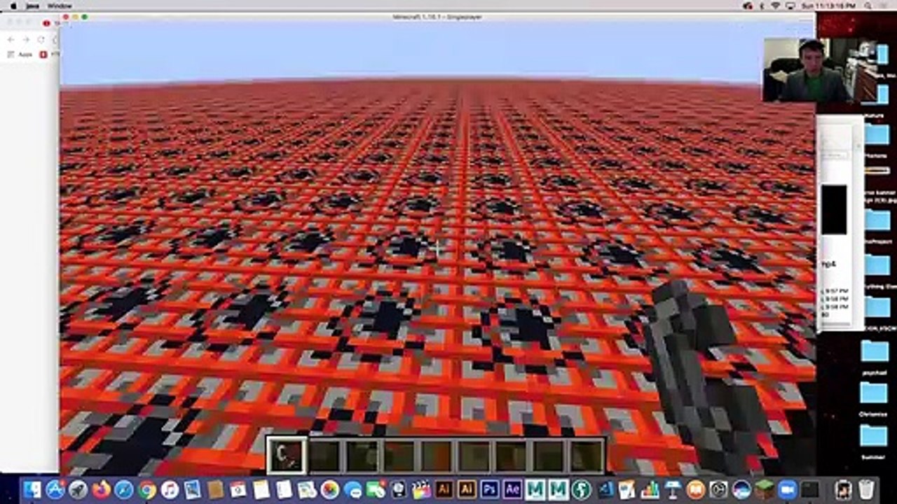 Minecraft - Another Insanity Flat Realm + Raining TNT Explosions