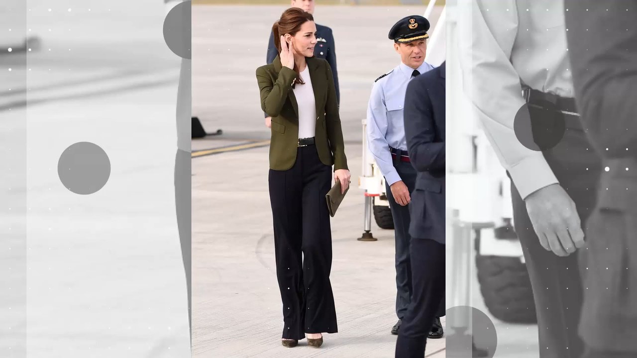 Ungewohnter Anblick: Kate kommt in Schlaghose auf Zypern an