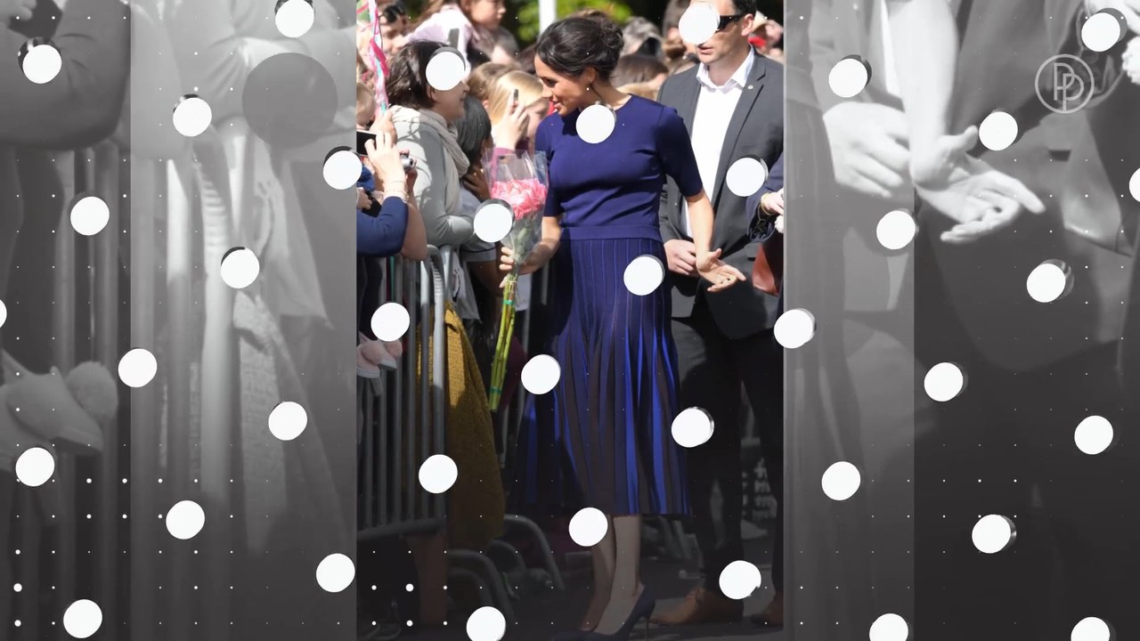 Schon wieder ein Fashion-Fail: Meghan trägt einen sehr durchsichtigen Rock