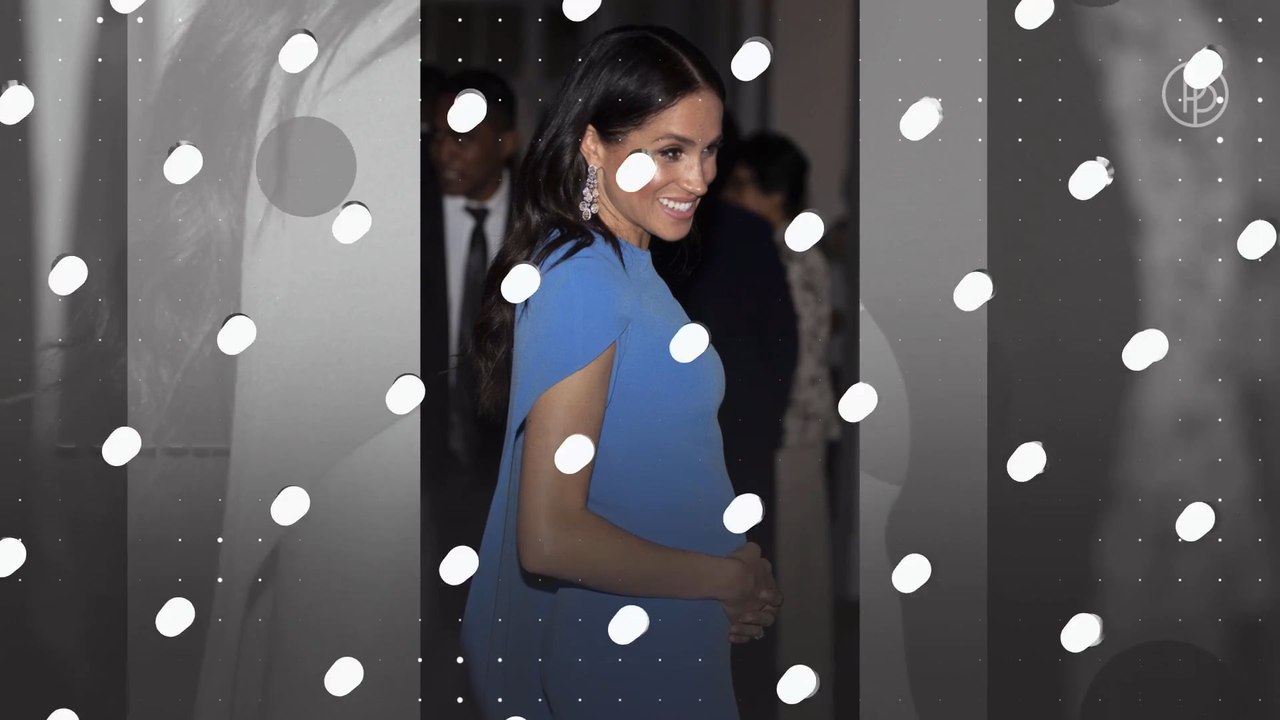 Blaue Kleider: Gibt Meghans Kleiderwahl Hinweis auf Babygeschlecht?