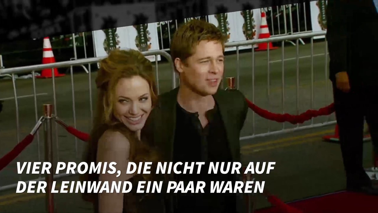 Vier Promis, die nicht nur auf der Leinwand ein Paar waren