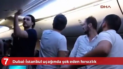 Uçakta ilginç olay! Türk yolcular yakaladı